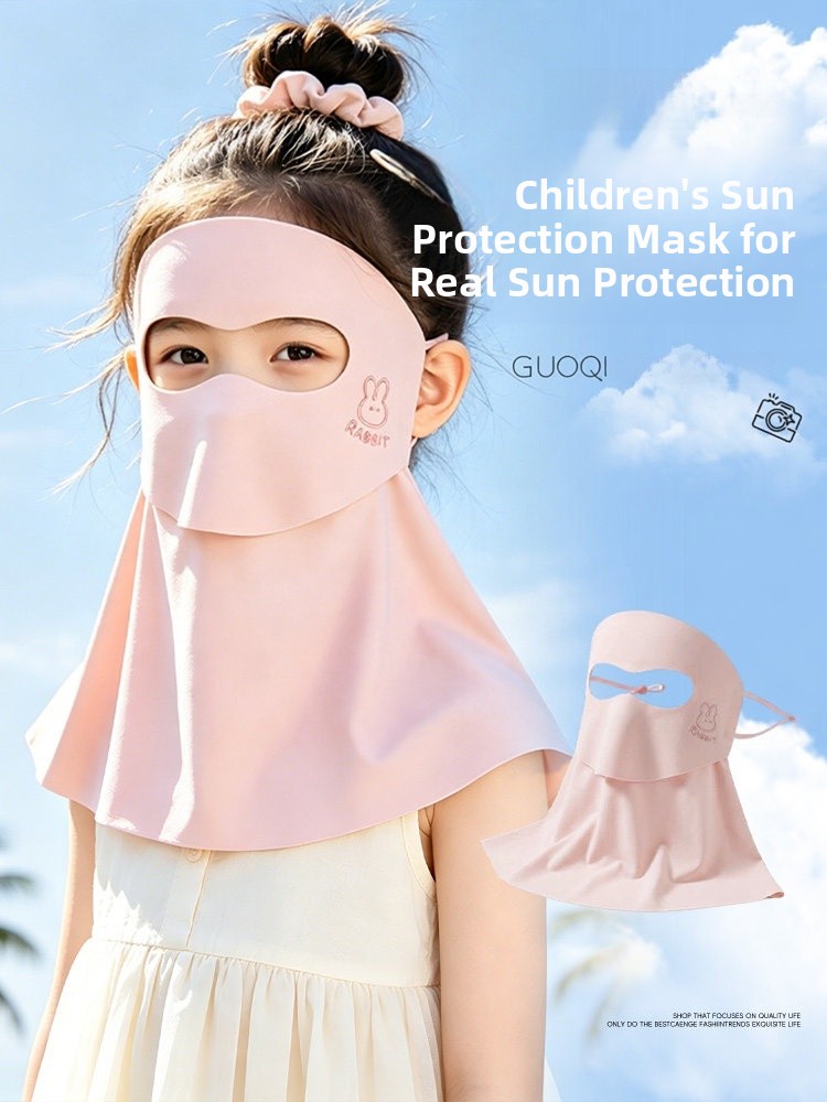 Kids Face Mask - Kids Outdoor Sun Protection Face Mask