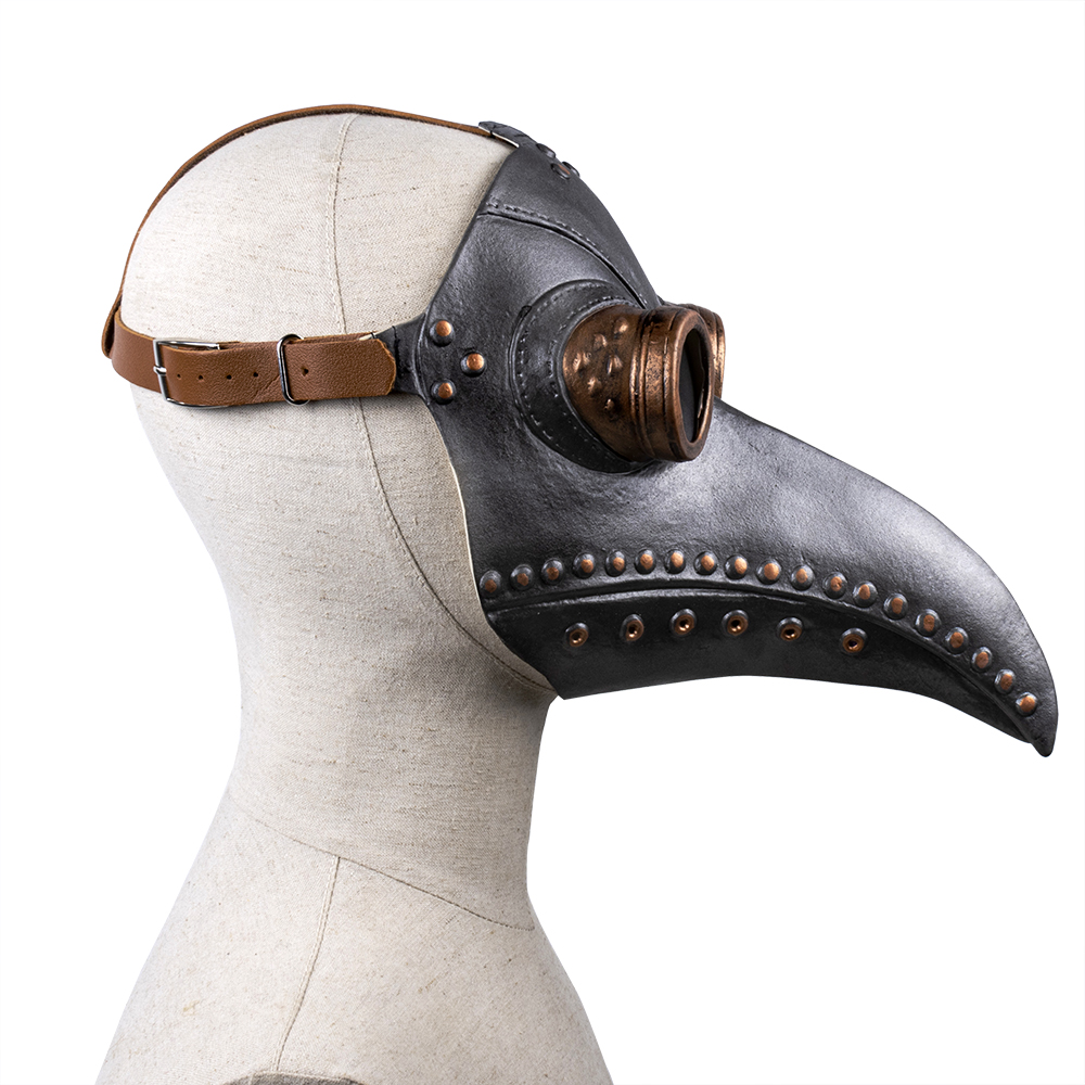 Plague Doctor Mask Cosplay Ani - Disposable Surgical Mask ulasan dan harga