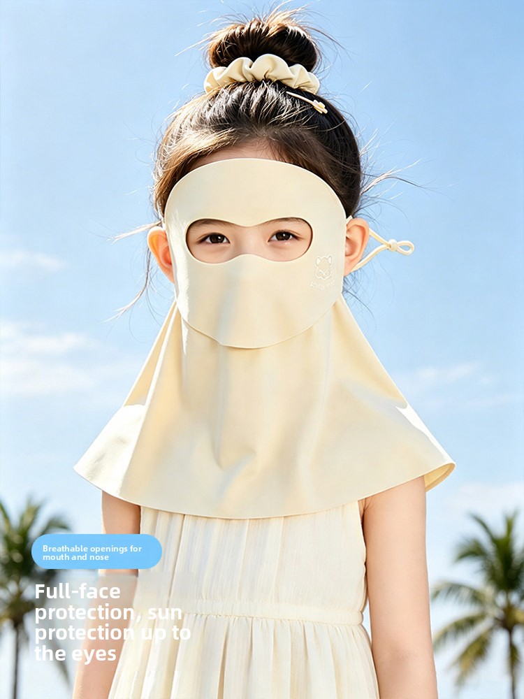 Kids Outdoor Sun Protection Fa - Kids Face Mask ulasan dan harga
