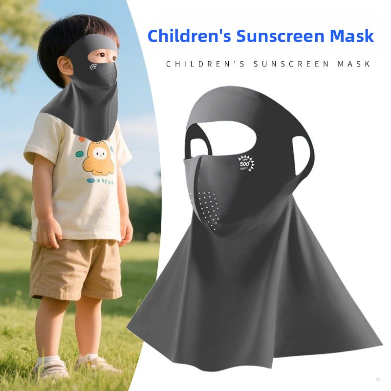 Summer Sun Protection Face Mas - Kids Face Mask ulasan dan harga